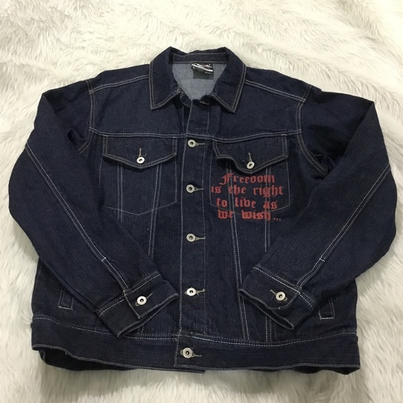jean jacket graphic